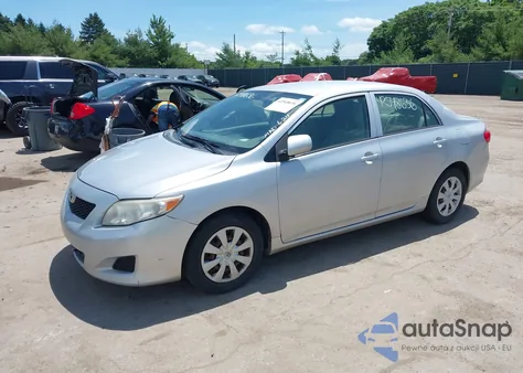 2009 Toyota Corolla Le из США, поврежденный, VIN 1NXBU40E39Z080184